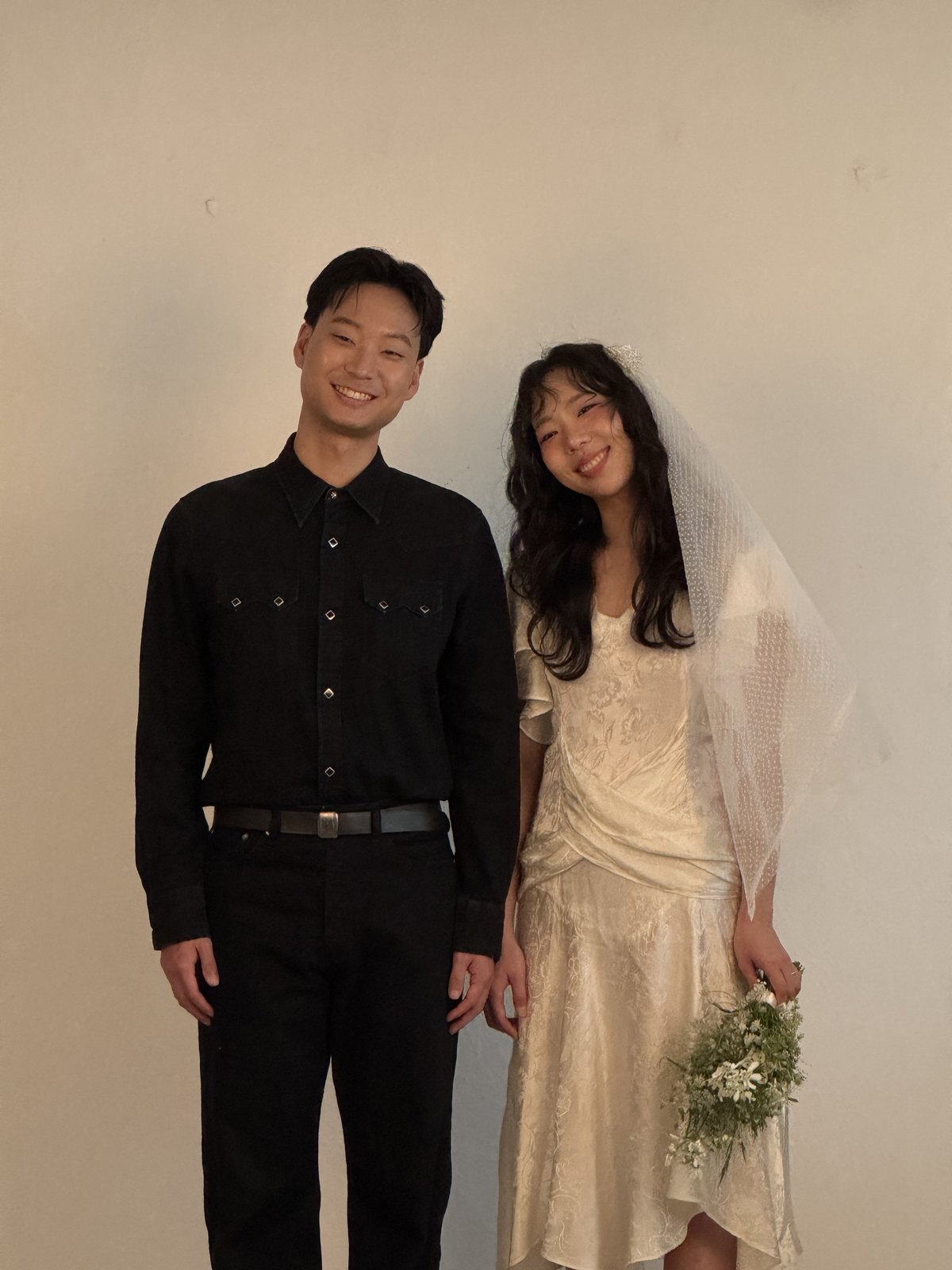 신랑 신부 웨딩 사진 1
